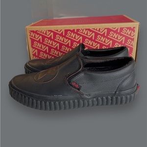 Vans Mens Marvel Leather Slip On Skate Shoes 5.5M/7aw​​​​​​